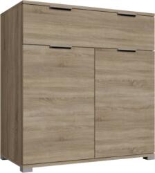 Black and White Style Bien03 komód - sonoma tölgy 80x80x35cm