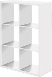 finori Max Polc 2x3 Rekesz Fehér 73x107x33cm