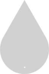 Savini Tükör Led-világítással, 80x120x2, 9cm, Csepp Forma, érintőkapcsolóval (spr210)