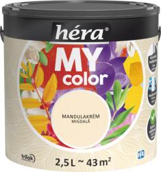 Héra My Color Beltéri Színes Falfesték 2, 5l Mandulakrém