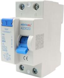 MENTAVILL áramvédő 40 A 2p 30 Ma
