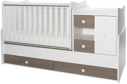Lorelli Mini Max kombi ágy 190x72 - White Coffe New
