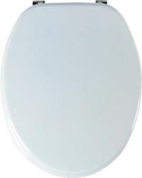 Quadrat Alaska Wc-ülőke, Mdf, Erősített Fém Zsanér, Fehér