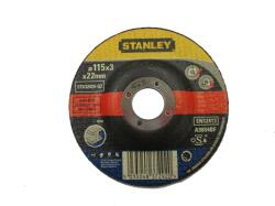STANLEY Vágókorong Fém, 115x22x3.2mm