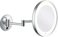 Hansgrohe LED Fali Sminktükör - 25cm, 3x Nagyítás