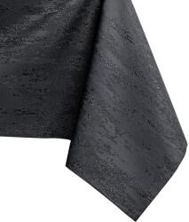 AmeliaHome Asztalterítő Vesta grafitszürke dombornyomott modern 140x450 owal AmeliaHome
