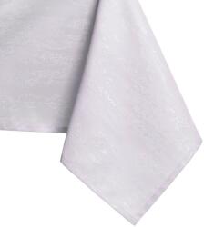 AmeliaHome Asztalterítő Vesta világoslila dombornyomott modern 150x300 owal AmeliaHome