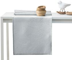 AmeliaHome Asztalterítő Gaia szürke dombornyomott 115x180+35x180 AmeliaHome