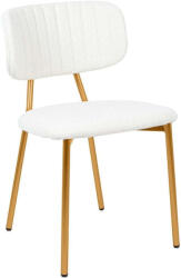 King Home Fabiola Boucle Szék - Fehér (KHM-KH1201100126)