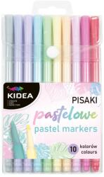 kidea Kidea, set de markere, pastel, 10 culori