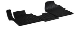 Umbrella Set Covorase Auto Cauciuc Umbrella Pentru Citroen Jumpy. Spacetourer (2016-) Peugeot Expert Traveller (2016-) Opel Zafira Life (2016-). Vivaro C (2019-) Toyotaproace Proace Verso (2016-) - 3Pcs