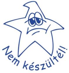 COLOP Bélyegző, motivációs, Nem készültél! , COLOP "N43-kék", kék (IC18034308) - jatekotthon