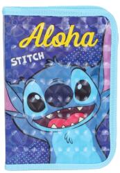 Disney Stitch Penar cu 1 fermoar si 2 extensii, Disney Stitch, Aloha, Albastru Penar