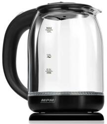 MPM MCZ-129 Vízforraló 1.6L 1500 Watt - Átlátszó / Fekete (MCZ-129) (MCZ-129)