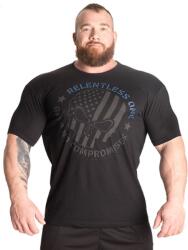 Better Bodies - Relentless One Tee - Férfi Póló - Fekete/kék