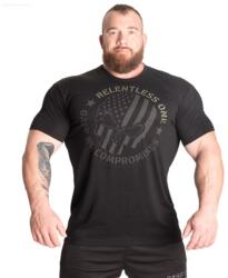 Better Bodies - Relentless One Tee - Férfi Póló - Fekete/zöld