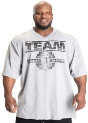 Better Bodies - Team Pump Cover Iron Tee - Férfi Póló - Szürke