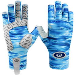 Flying Fisherman Manusi Flying Fisherman Sunbandit Pro Series Gloves Blue Water marime XL (G2200L/XL)