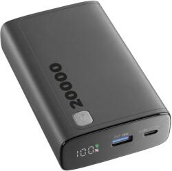 Cellularline Cellularline 8018080484612 Lítium-ion (Li-ion) 20000 mAh Fekete (PBDISPL01PD20000K) (PBDISPL01PD20000K)