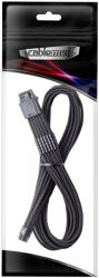 CableMod PRO ModMesh RT 12VHPWR kábel, ASUS/Seasonic/PHANTEKS, 12V-2x6-ra 12V-2x6-ra, StealthSense - fekete (CM-PUNV-16PC-60KK-5PK-R-SS)