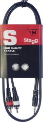 Stagg SYC1/MPS2CM E 1 m Аудио кабел (<![CDATA[25018244-STAGG]]>)