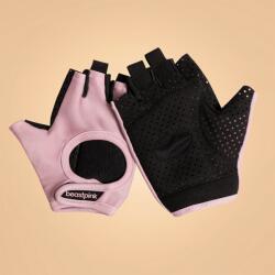 GymBeam Дамски фитнес ръкавици Hyper Pink L