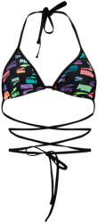 PUMA Fürdőszoba felső Puma Swim Women Wrap Triangle 1p, Fekete, Nők XS fekete