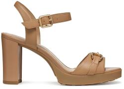 Geox bőr szandál D WALK PLEASURE 85S - barna Női 41