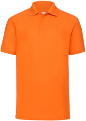 Fruit of the Loom Férfi 65/35 Pique Polo ing XL narancssárga|sárga