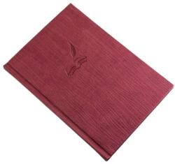 Realsystem Vendégkönyv REALSYSTEM Fashion A/4 144 lapos sima bordó (5200-06) - nyomtassingyen