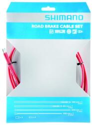 SHIMANO Bowden Szett Fék Országúti Piros Ptfe
