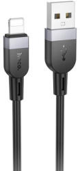 hoco. X109 Energy Silicone Lightning Kábel 2.4a 3 Méter Fekete