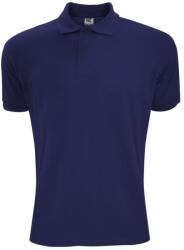 SG Lighting Férfi polipamut rövid ujjú póló pólóing 4XL kék