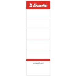 Esselte Cserecímke, iratrendezőhöz, kétoldalas, 50x158mm, ESSELTE, fehér, 10db/cs (810801) - tonerpiac