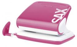 ICO Lyukasztó, kétlyukú, 20 lap, SAX Design, magenta - officeland