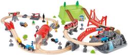 Hape Train Track With Toy Box (1088e3764) Trenulet