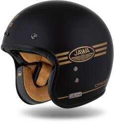 Cassida Eso Jawa Perak Nyitott Bukósisak (Fekete-Arany)