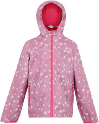 Regatta Gyermekek/gyerekek Lever II Camo vízálló kabát rózsaszín