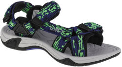 CMP Gyerek szandál, CMP Hamal Hiking Sandal Jr 33 fekete|kék|zöld
