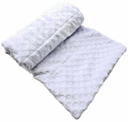 Vaganza takaró wellsoft dupla nyomott mintás 70x90cm Kék - manopalota