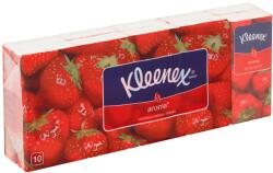 Kleenex papírzsebkendő (10x10 db/fólia) Eper