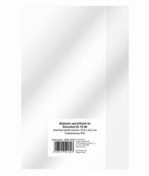 Herlitz Tankönyv vagy spirálfüzet borító 297x448 mm kiterített belső méret, 10db átlátszó HERLITZ A/4+ méret