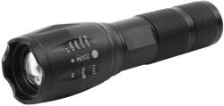  Zseblámpa Strend Pro Flashlight FL001, T6 150 lm, alumínium test, ZOOM, 2200 mAh, power bank, USB tö