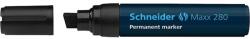 Schneider Marker permanent varf tesit, negru, SCHNEIDER Maxx 280 (S-128001)