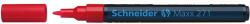 Schneider Marker cu vopsea, varf 1-2 mm, rosu, SCHNEIDER Maxx 271 (S-127102)