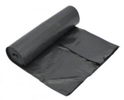 Szemeteszsák 30 liter 50 x 60 cm 20 mikron 20 db/tekercs fekete - tonerpiac