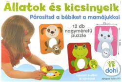  Állatok és kicsinyeik memóriajáték - jatek21