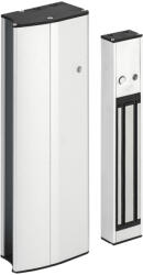 YLI YM-280T(LED)H-B Felületre szerelhető, fogantyús síkmágnes, 280 kg tartóerő, LED visszajelzéssel, időzítéssel