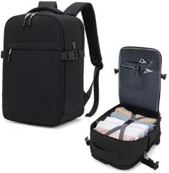  Utazó Hátizsák - Fekete- 40 X 25 X 20 cm (QH2444446)