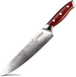 HARAHU Cuțit de bucătărie Damasc Miyazaki - Chef KP20177